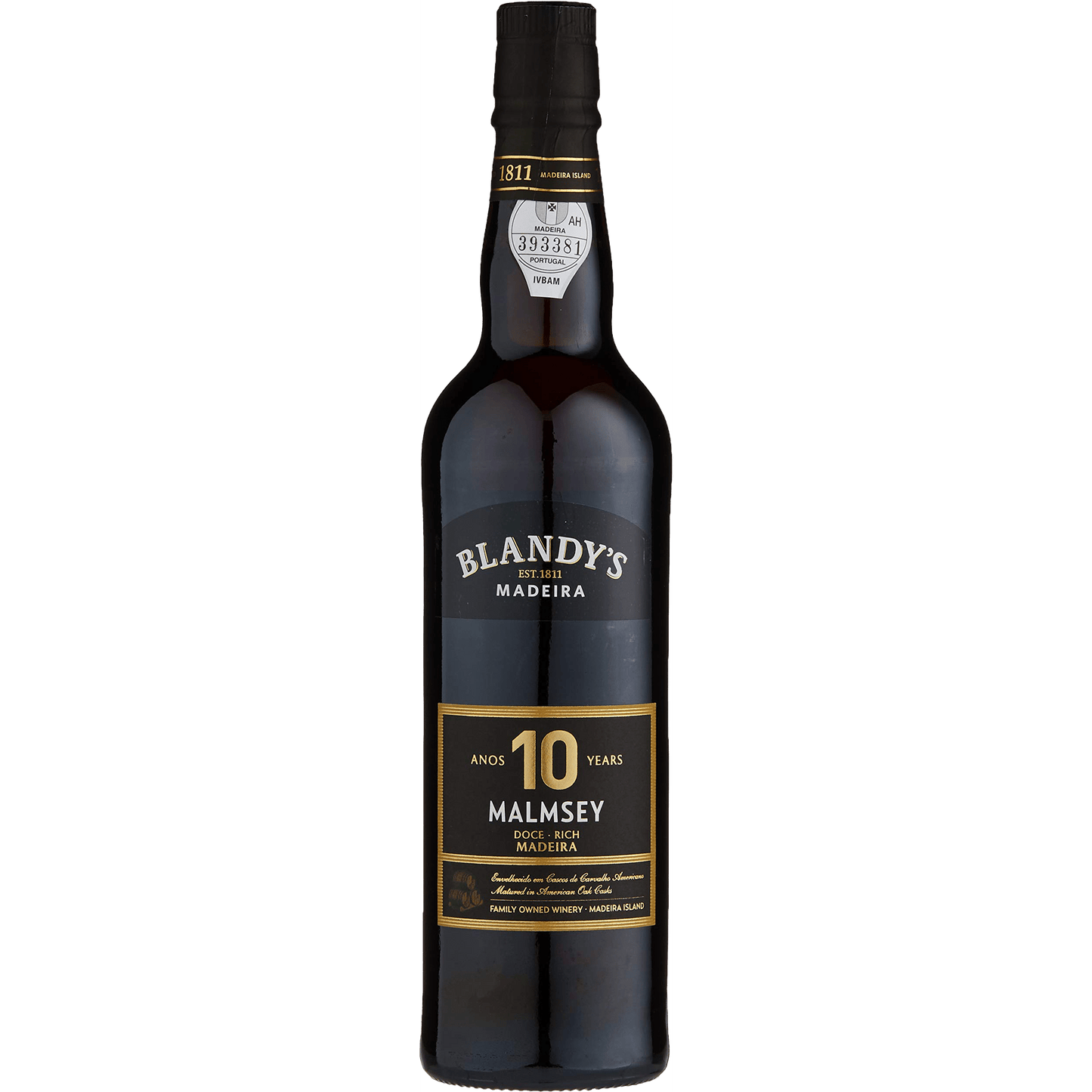 Blandy's Madeira Malmsey Rich - Doce - 10 Years Old The General Wine Company