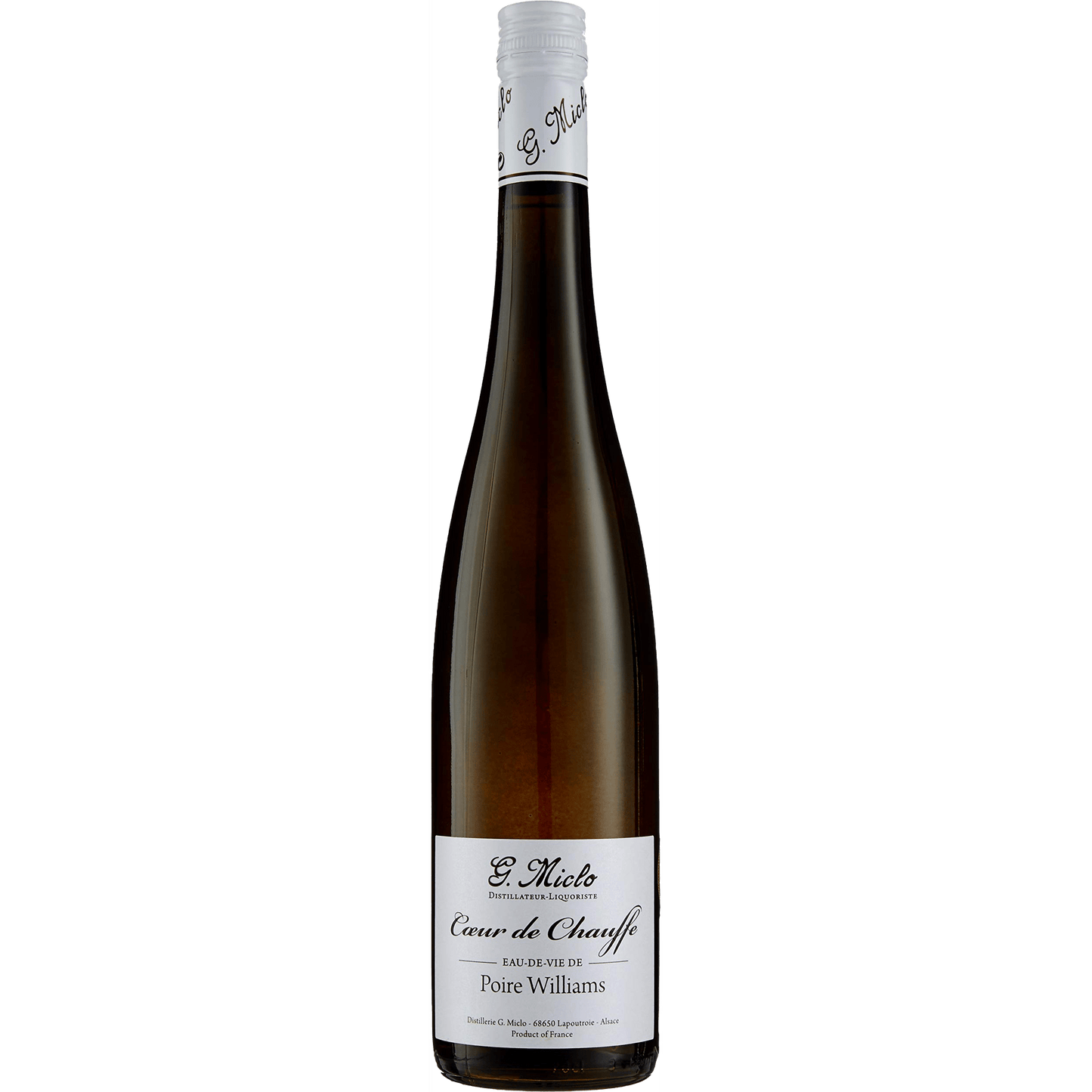 G.Miclo Cour de Chauffe Eau de Vie de Poire Williams The General Wine Company