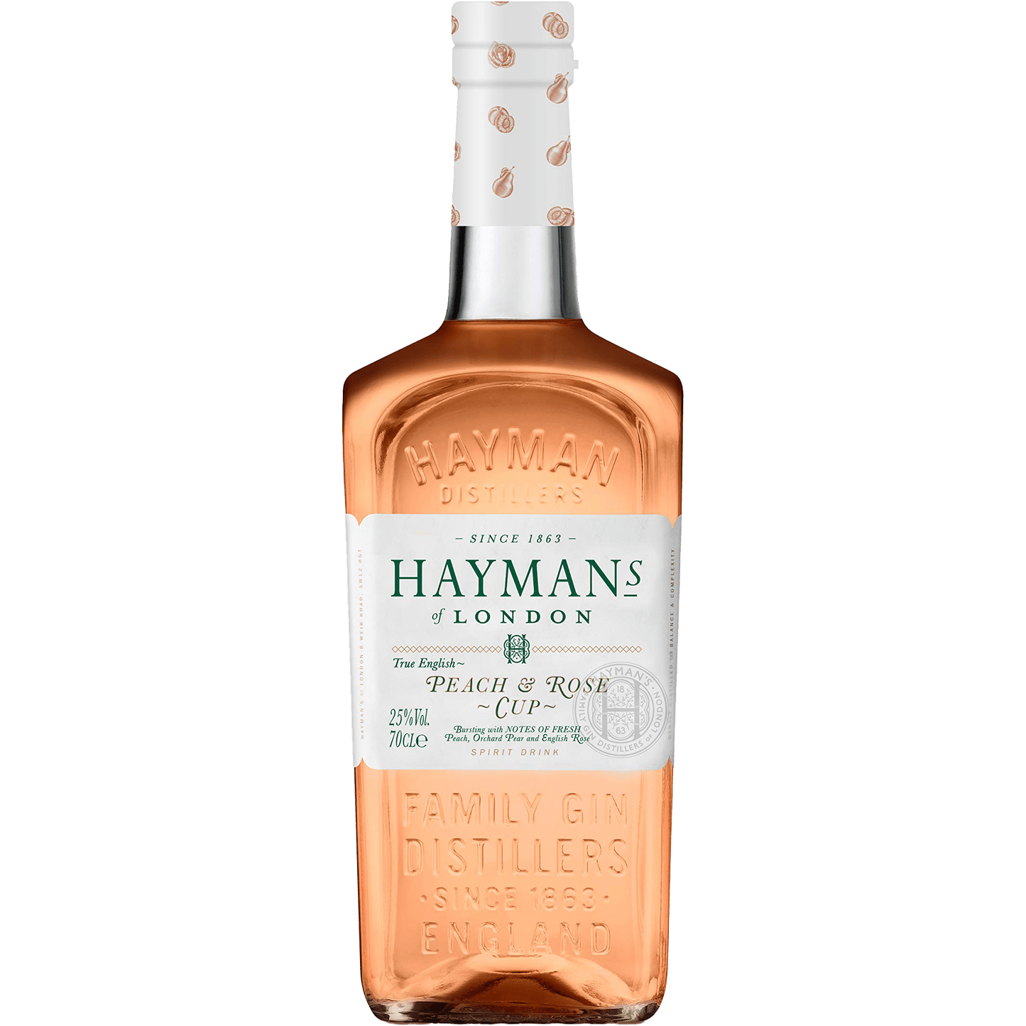 Hayman's Gin Peach and Rose Cup The General Wine Company