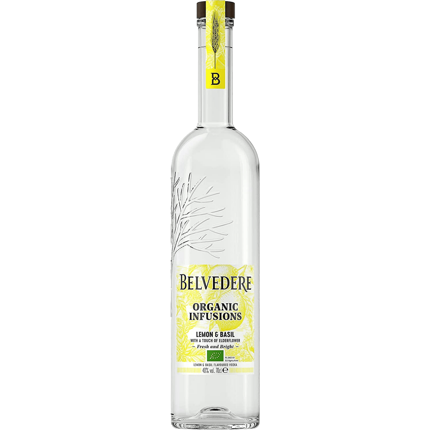 Belvedere Vodka Organic Infusions Lemon & Basil The General Wine Company