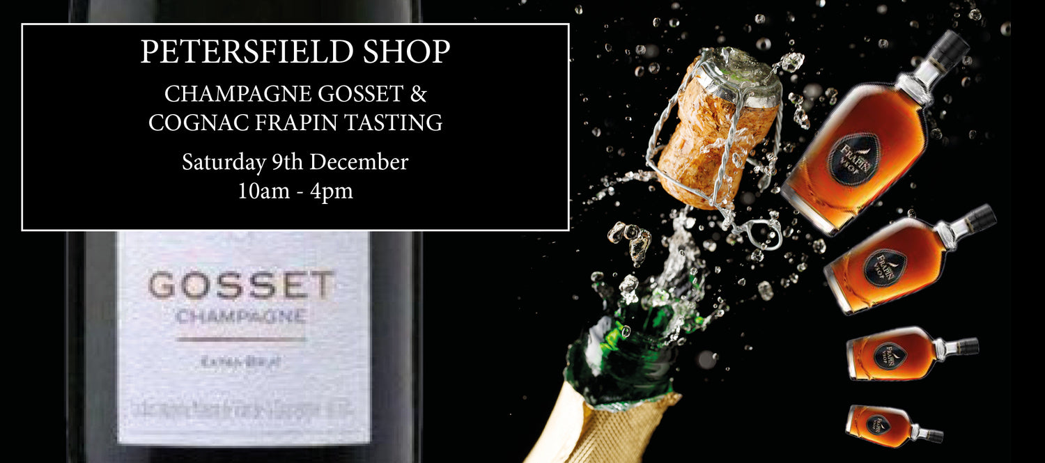 Cognac Frapin & Champagne Gosset Tasting