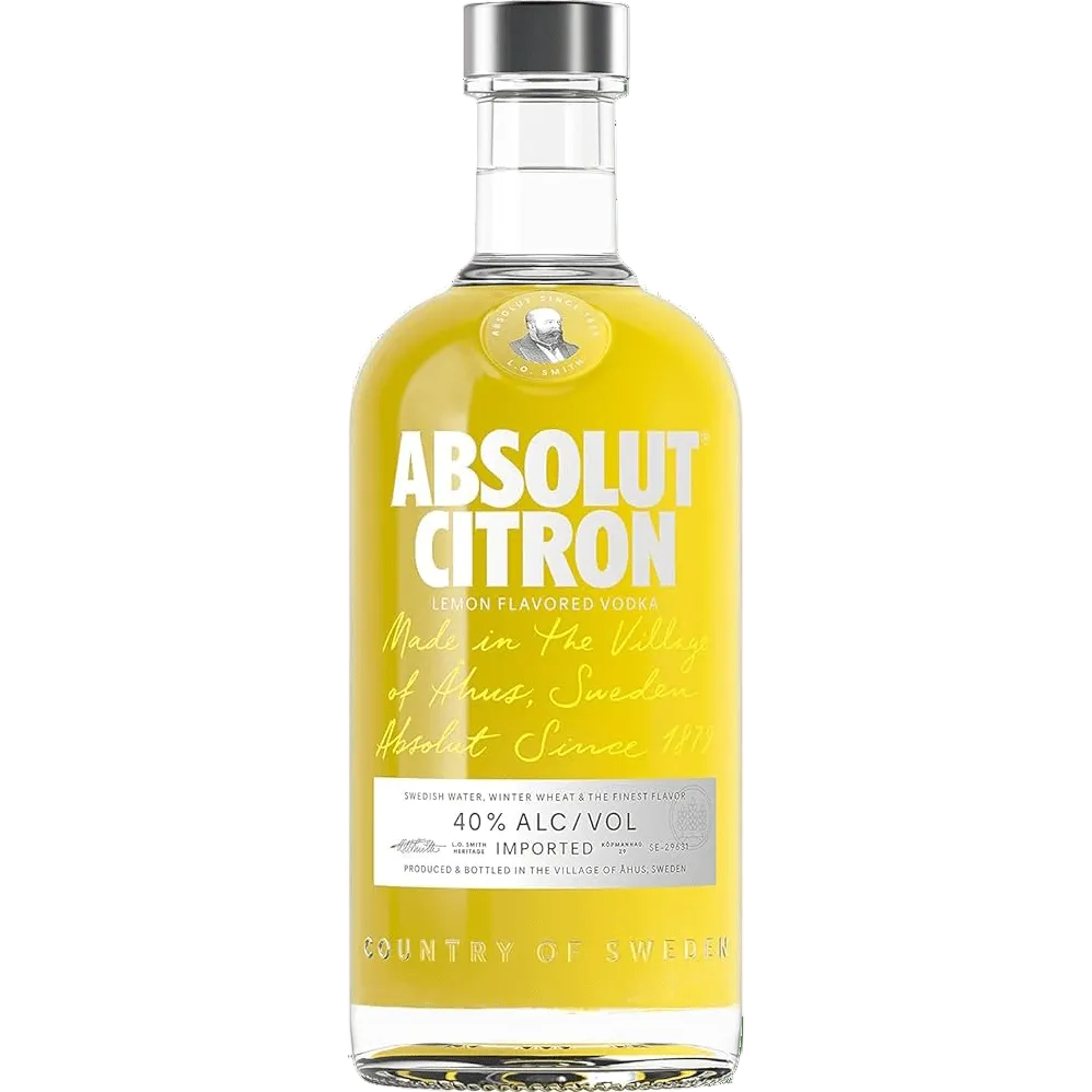 Absolut Citron - Lemon Flavoured Vodka The General Wine Company