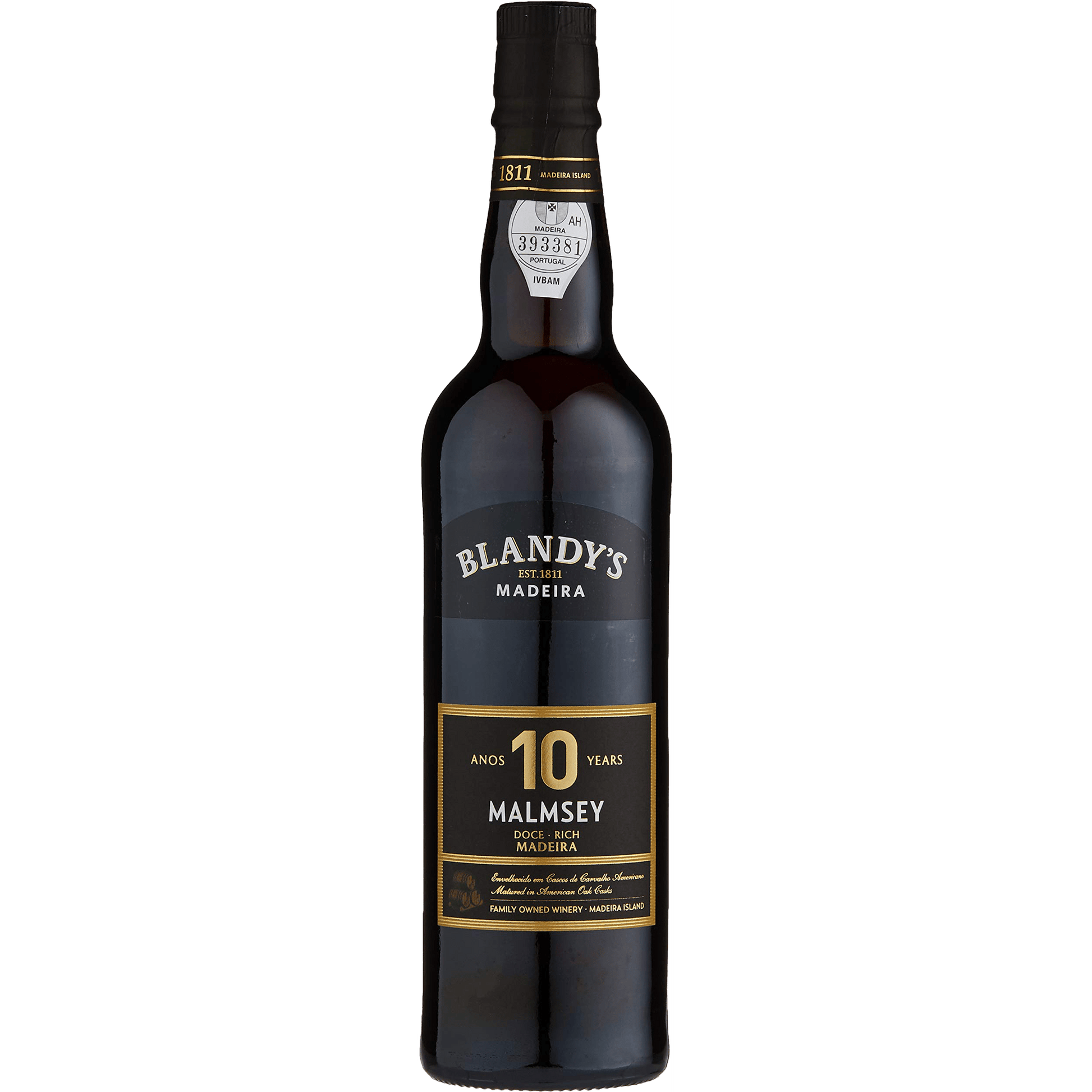Blandy's Madeira Malmsey Rich - Doce - 10 Years Old The General Wine Company