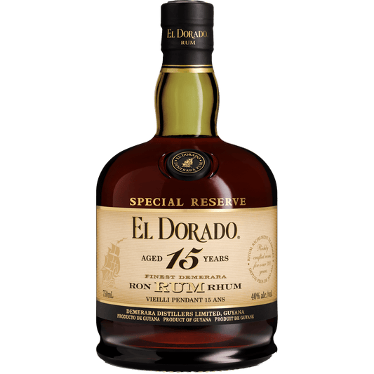 El Dorado Special Reserve Fifteen Year Old Finest Demerara Rum The General Wine Company
