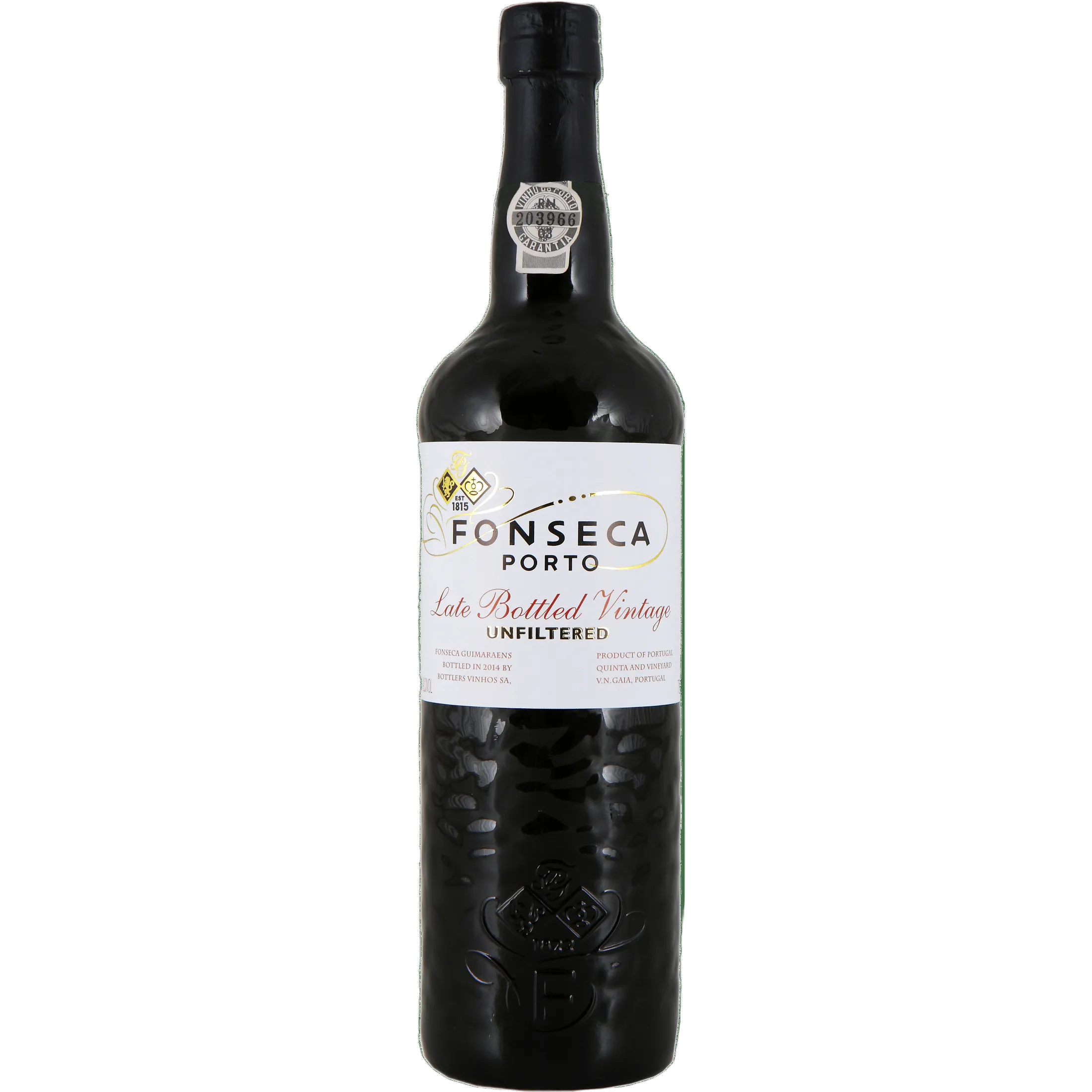 Fonseca Porto Late bottled Vintage Unfiltered The General Wine Company