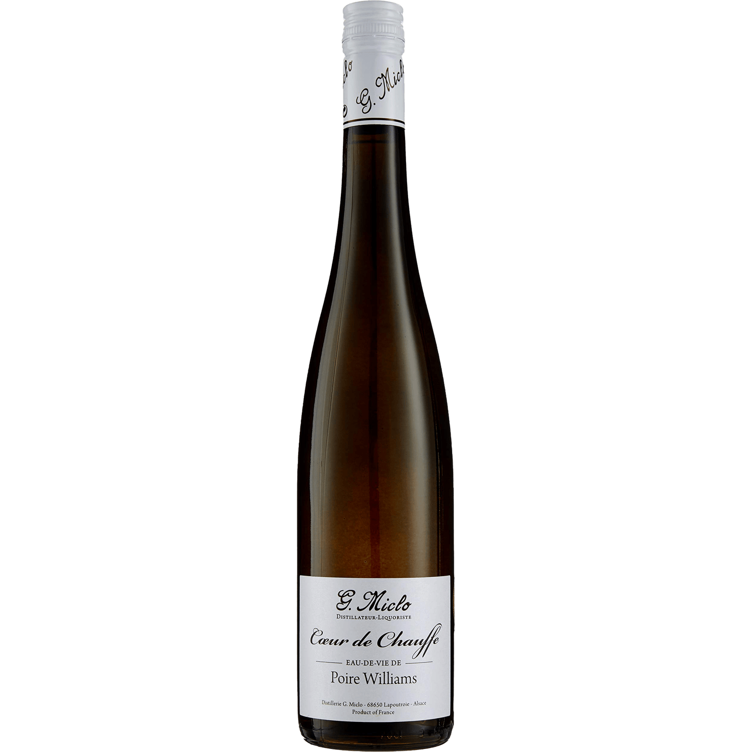 G.Miclo Cour de Chauffe Eau de Vie de Poire Williams The General Wine Company