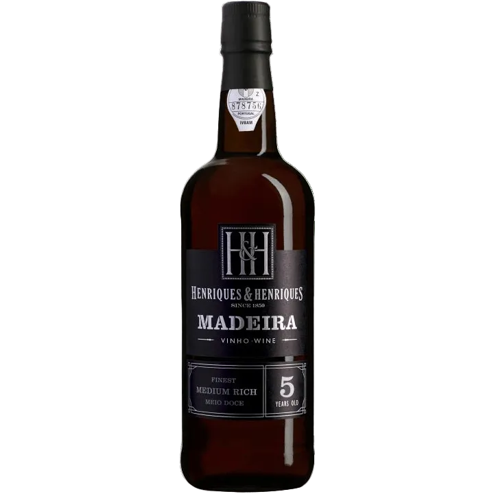 Henriques and Henriques Madeira Finest Medium Rich - Meio Doce - 5 Years Old The General Wine Company