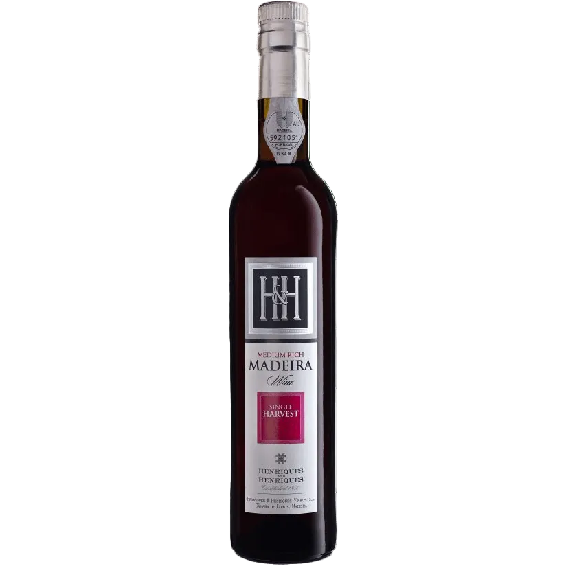 Henriques and Henriques Single Harvest Madeira Medium Rich 50cl The General Wine Company