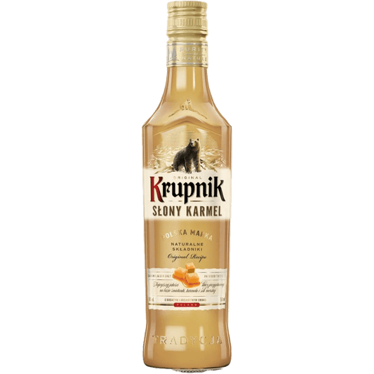 Krupnik Salted Caramel Liqueur Słony Karmel 50cl The General Wine Company