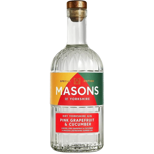 Mason of Yorkshire Pink Grapefruit & Cucumber Gin