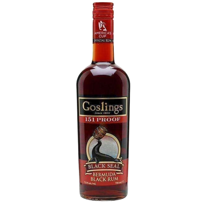 Gosling's 151 Proof Overproof Black Seal Bermuda Rum - The General Wine Company