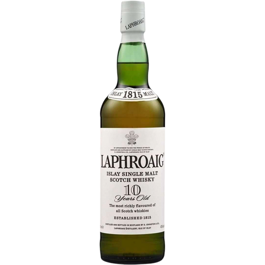 Laphroaig 10 Year Old Single Islay Malt - The General Wine Company