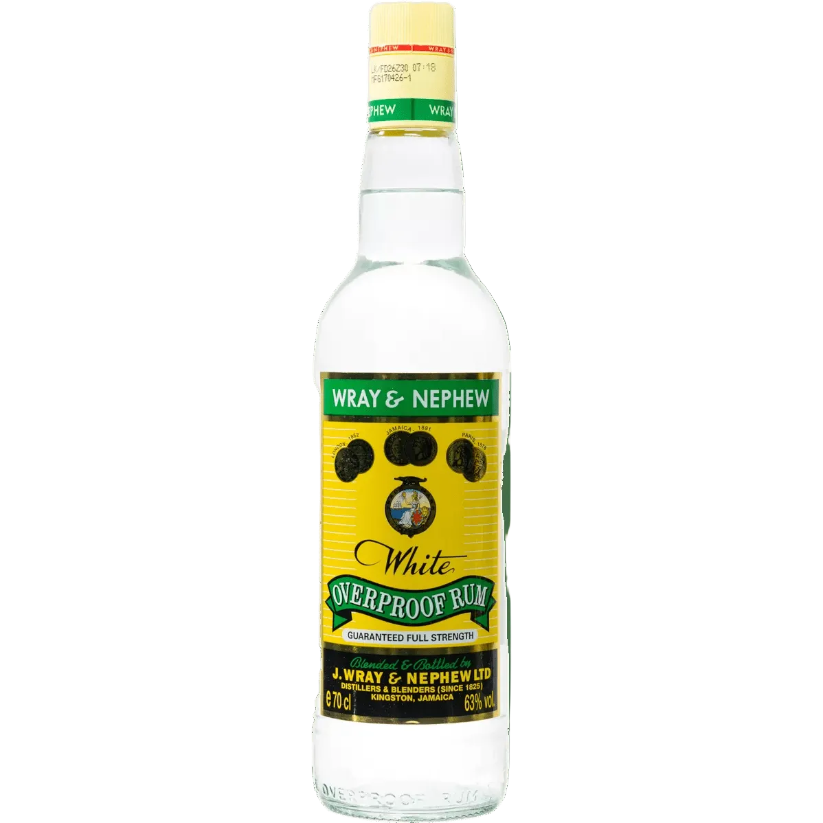 Wray & Nephew White OverProof Rum The General Wine Company