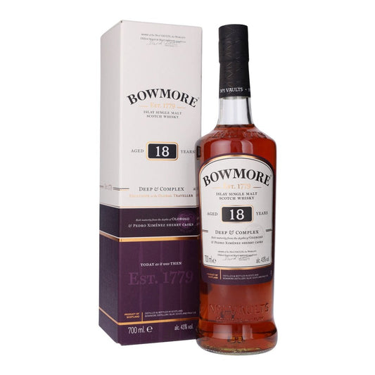 Bowmore 18 Year Old Deep & Complex Islay Single Malt