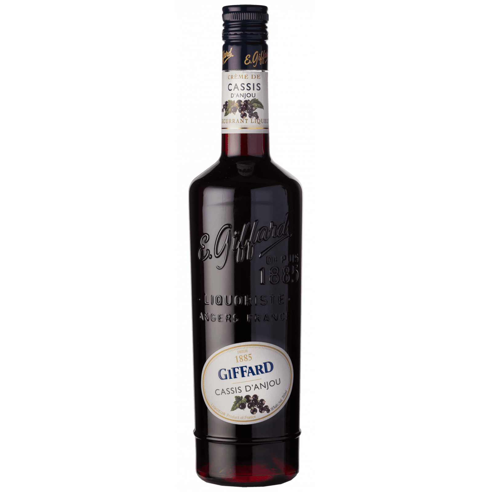 Giffard Crème de Cassis d'Anjou Blackcurrant 50cl The General Wine Company
