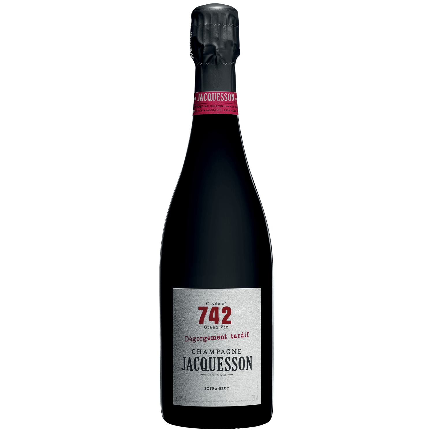 Champagne Jacquesson Cuvée 742 Grand Vin Dégorgement Tardif Extra Brut